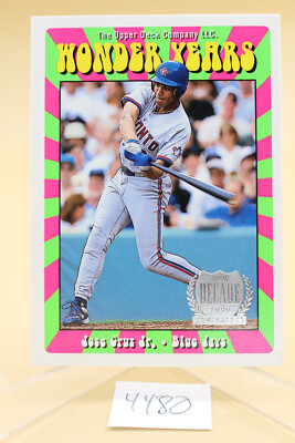 1998 Upper Deck Jose Cruz Jr. Wonder Years Insert #WY6 Toronto Blue Jays NM+
