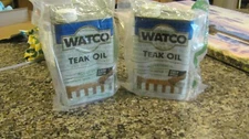 Watco Teak Oil Rust-Oleum Watco Teak Oil Finish A67141  Quart  2-Pack