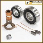 Valeo Alternator Slip Ring 2 Brushes 2 Bearings Solder Repair Kit For VW VA