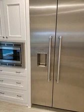 Thermador Door 00713211 fits bosch also 18 door panel stainless freezer panel