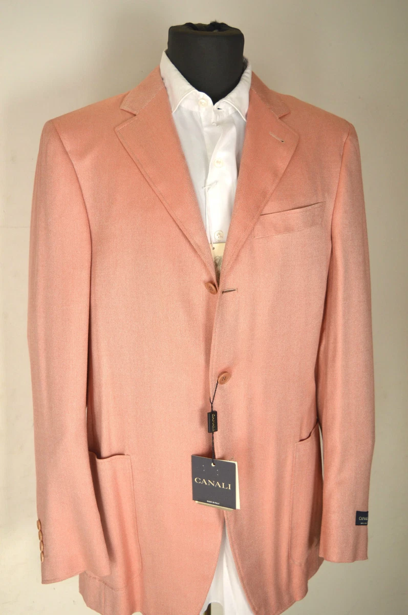 NEW CANALI Sport Coat Jacket Blazer 100 Bamboo Size 40 R7 Us 50 R7