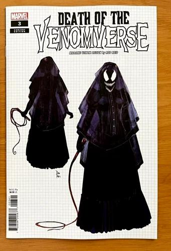 DEATH OF VENOMVERSE #3  REIS DESIGN VARIANT NM