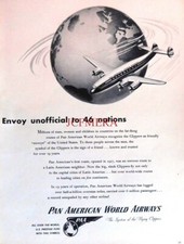 Lockheed 'CONSTELLATION' Aircraft Advert - Original 1947 Print