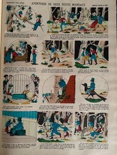Imagen De Épinal N° 381 Aventura De Dos Pequeños Jilgueros