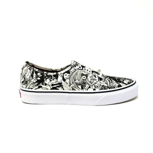 marvel vans black and white