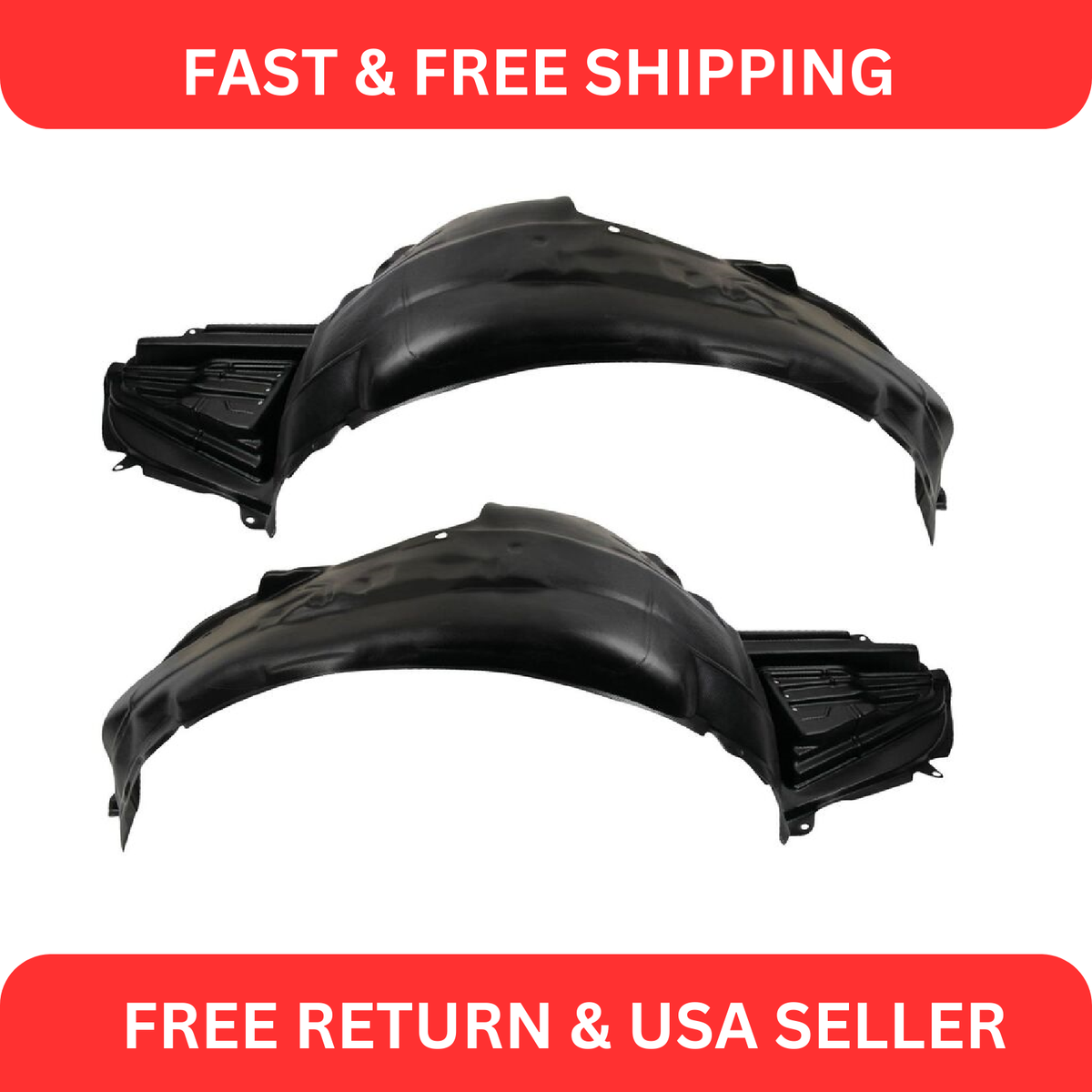 Front Inner Fender Liner Set Fits 2008-2010 Subaru Impreza | eBay