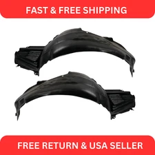 Front Inner Fender Liner Set Fits 2008-2010 Subaru Impreza
