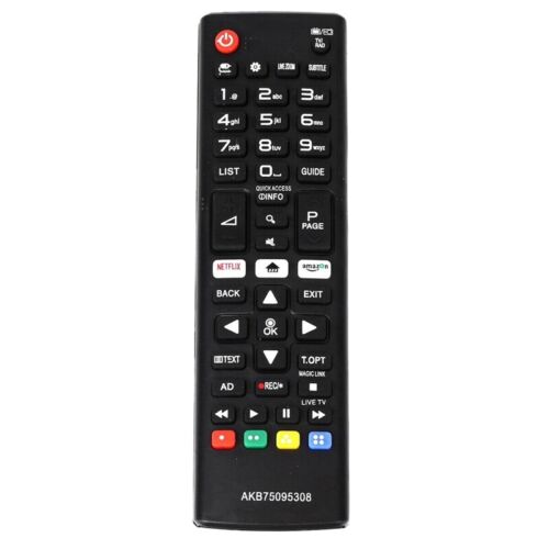 AKB75095308 TéLéCommande Smart TV Remplacement Anglais pour LG Smart TV Nouve V5 - Photo 1/10