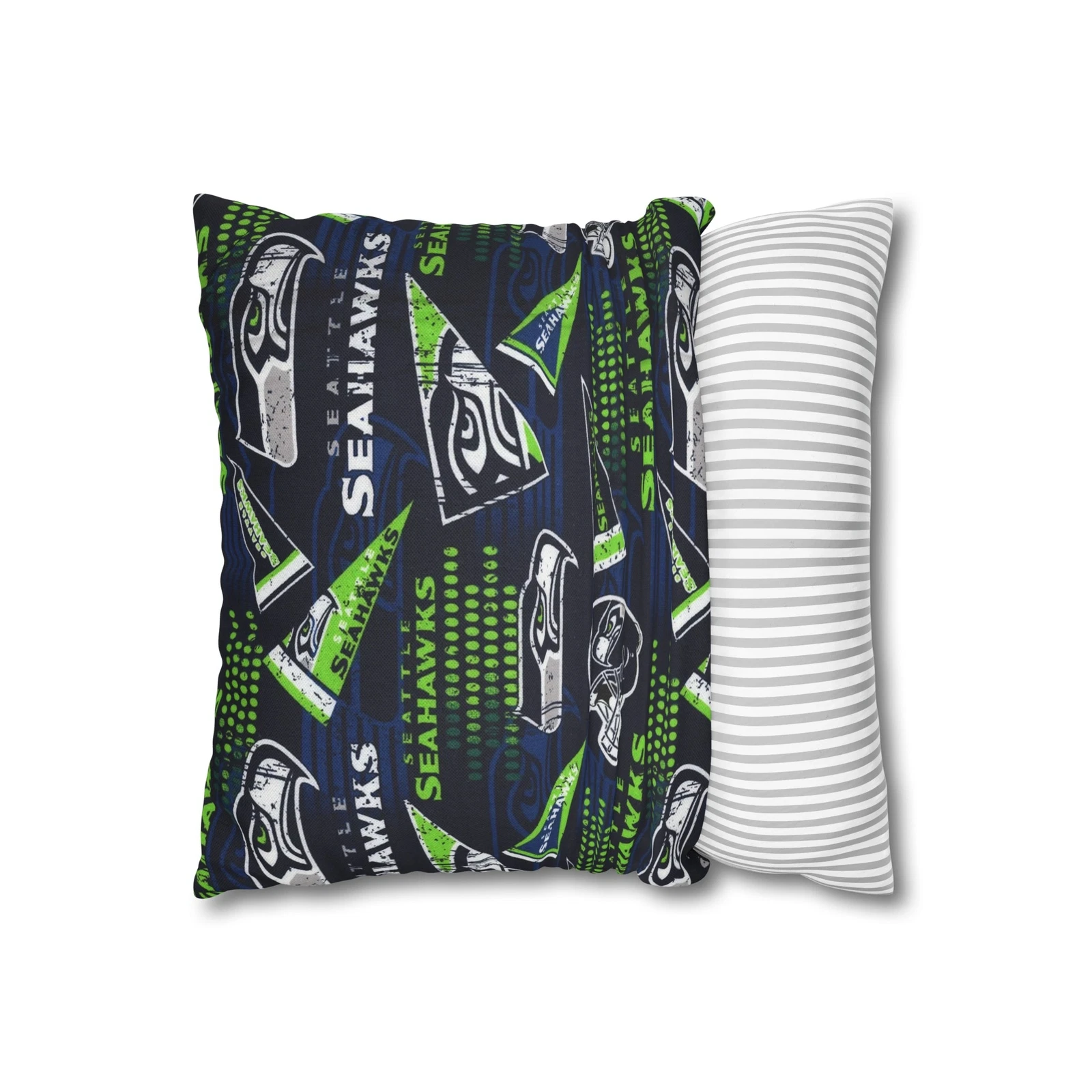 Seattle Seahawks Spun Square Pillowcase