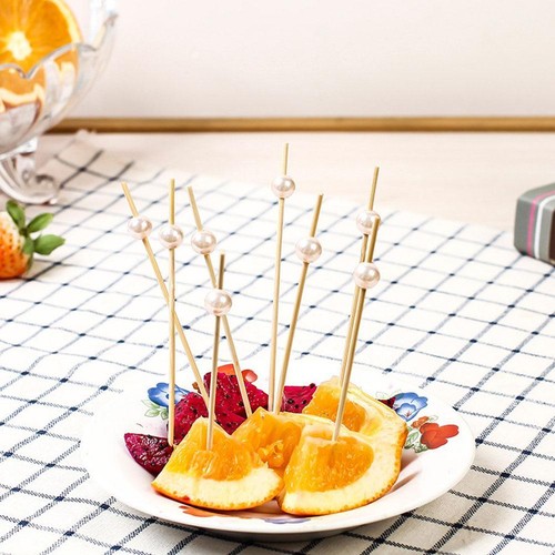 100 Pcs Cocktail Picks Disco Ball Decorative Toothpicks for Appetizers Wood N2G7 - Picture 5 of 20