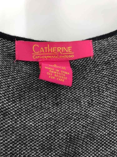 Pre-Owned Catherine Malandrino Black Size Small Midi Sleeveless Dress - Picture 3 of 3