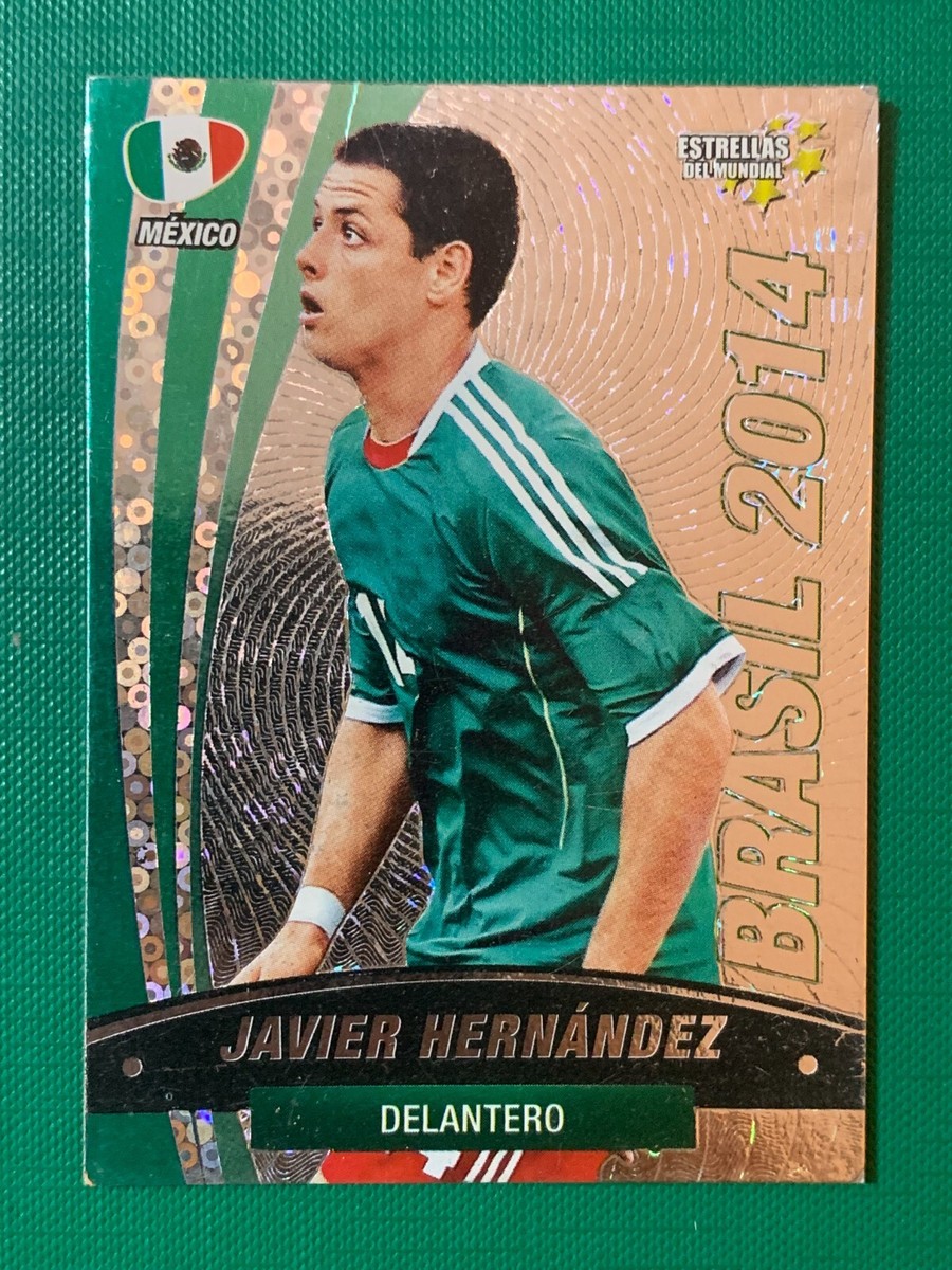BRAZIL 2014 #010 JAVIER HERNANDEZ CARD FIFA WORLD CUP 2014, South 