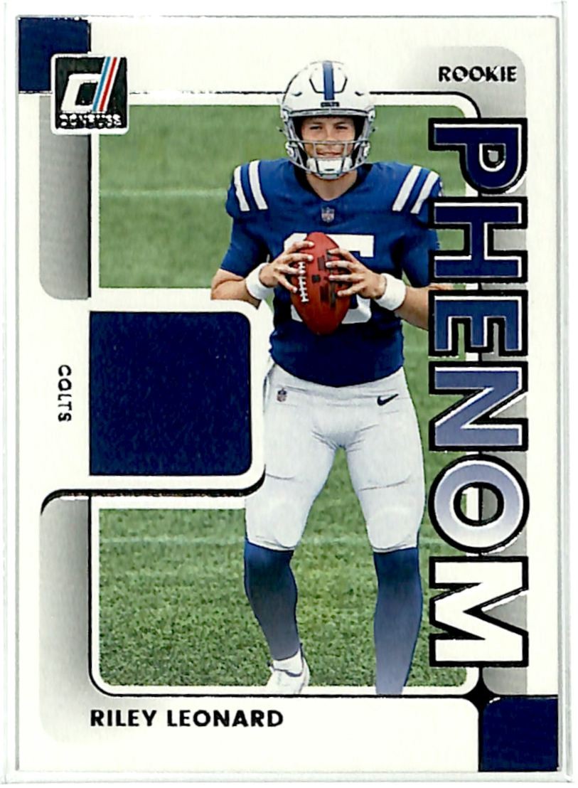 Riley Leonard #RPJ-RLD 2025 Donruss Football Rookie Phenom Jerseys