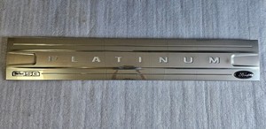 2021 2022 2023 FORD F150 PLATINUM TAILGATE APPLIQUE POLISHED TRIM PANEL #3595