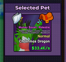 Christmas Dragon Catch and tame