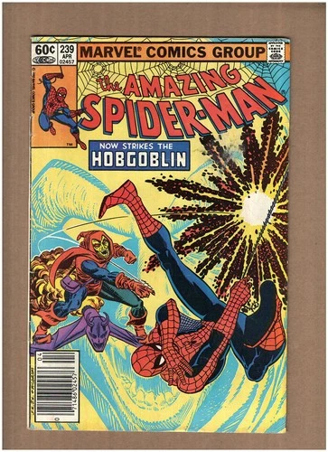 Amazing Spider-Man #239 NEWSSTAND Marvel Comics 1983 2ND HOBGOBLIN VG- 3.5