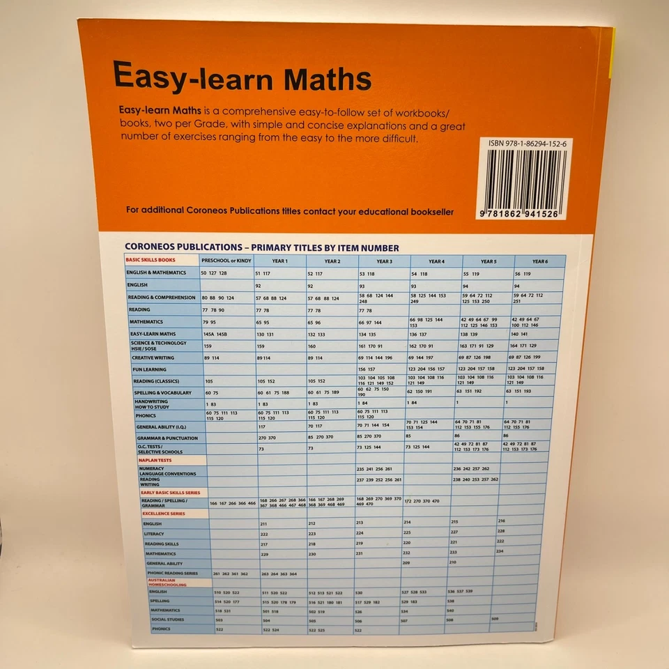 Easy Learn Maths 6a and 6b, Year 6 Homeschooling Step by Step Instructions - image 3 of 4