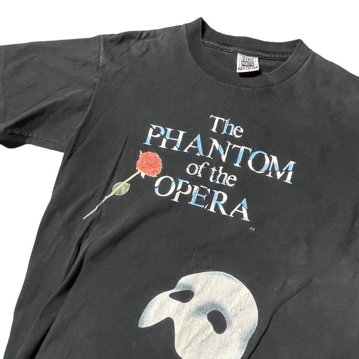 Vintage Phantom of the Opera Musical Graphic T-Shirt 90s Sz M View 3