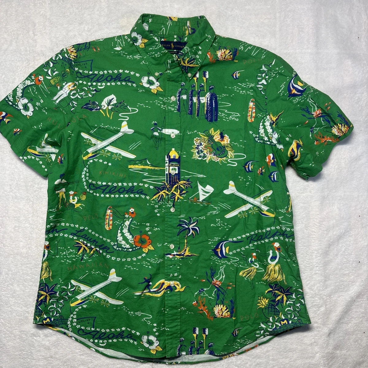Hawaiian Green Shirts for Men for sale | eBay