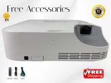 Casio XJ-V1 DLP Projector for Any Space Laser/LED Hybrid 2700 Lumens 2160p w/Kit