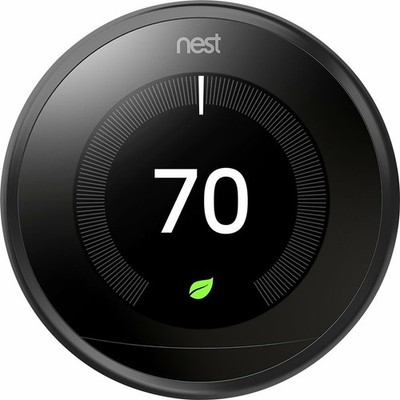 Google Nest 3rd Generation Learning Programmable Thermostat w/Base T3016US