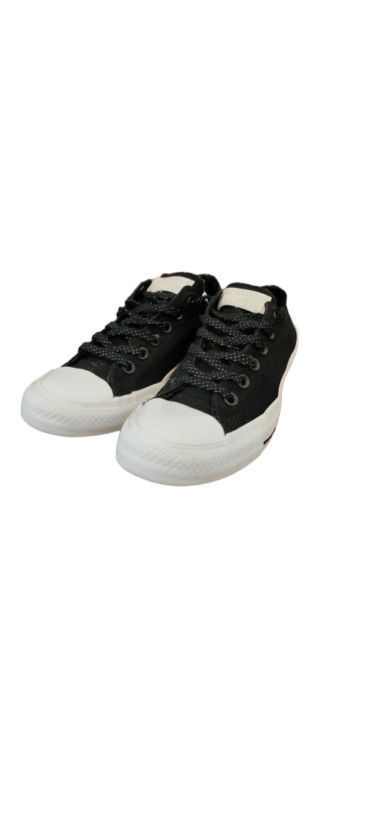 Converse All Star Classic  Sneakers Black & White Size 39 Men/Women Used thumbnail 4