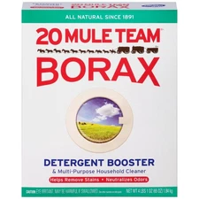 Natural Borax Detergent Booster Multi-Purpose Cleaner Stain Remover 65oz New