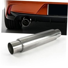 2.25" Universal Resonator Muffler, 14.6" Length 2.25 INCH