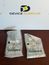 2 Allen Bradley 140M-C-AFA10 Auxiliary Contact 1 N.O. Front Mount Lot of 2 New