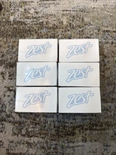 VTG Zest Soap Bar Lot Of 6 NOS 4oz New in Original Box "Get Zestfully Clean"
