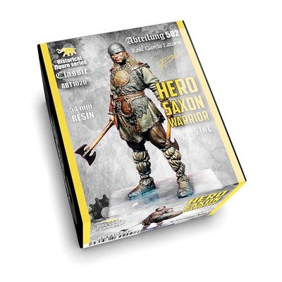 HERO SAXON WARRIOR 54mm Skulptur von AK Interactive - New Deluxe Edition