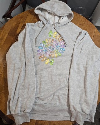 XL Care Bears Gray Unisex Hoodie