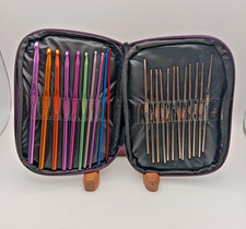 Aluminum Crochet Needles 22 In Zipper Case