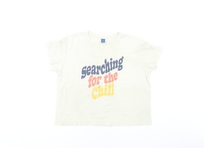 Basic-T-Shirt Damen UK Größe XS Old Navy Weiß