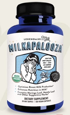 Legendairy Milk Milkapalooza 180capsules For Breast Milk Production