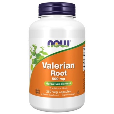 Now Foods Valerian Root Baldrianwurzel 500 mg - 250 Kapseln