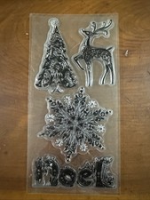 Inkadinkado Clear Stamp Set - Christmas Themed Item 17342364212