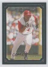 2007 UD Masterpieces Green Linen Frame Howie Kendrick #66 0m0