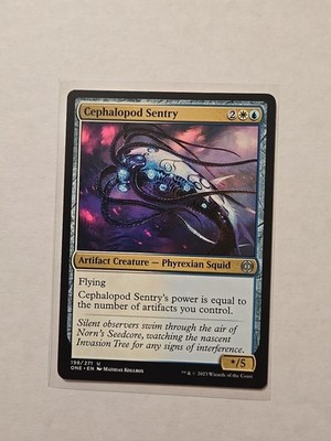 Cephalopod Sentry - Phyrexia All Will Be One - LP - Uncommon - Artifact Creature
