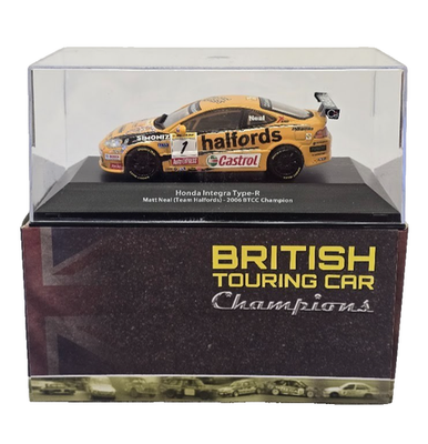 #ad Atlas Honda Integra Type R #1 Matt Neal Team Halfords BTCC Champion 2006 1:43 GBP 27.99