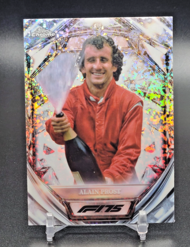 2025 Topps Chrome F1 Diamond 75th Mini Diamond Alain Prost #41 D75-41 - Bild 1 von 2