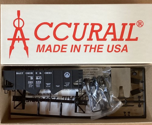 Kit de tolva Accurail escala HO #2655 USRA B&O 55 toneladas - Nuevo en caja | Zustand: New