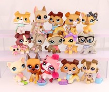 LPS Shorthair Cat Collie Dog Toy Pet Figure Collectible Animal Cat Kid LPS Gift
