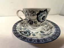 WAKO Bone China Vintage Tea Cup And Saucer