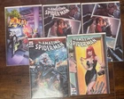 Lot Of 5 Amazing Spider-Man Variants 54 Virgin, 55 Trade & Virgin, 57 & 65 Trade