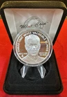 BRETT FAVRE One Troy Ounce Round .999 SILVER COIN #383 Highland Mint COA