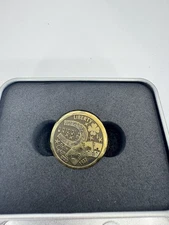 Kraken Golf ball marker lucky charms gold polished sold out rare