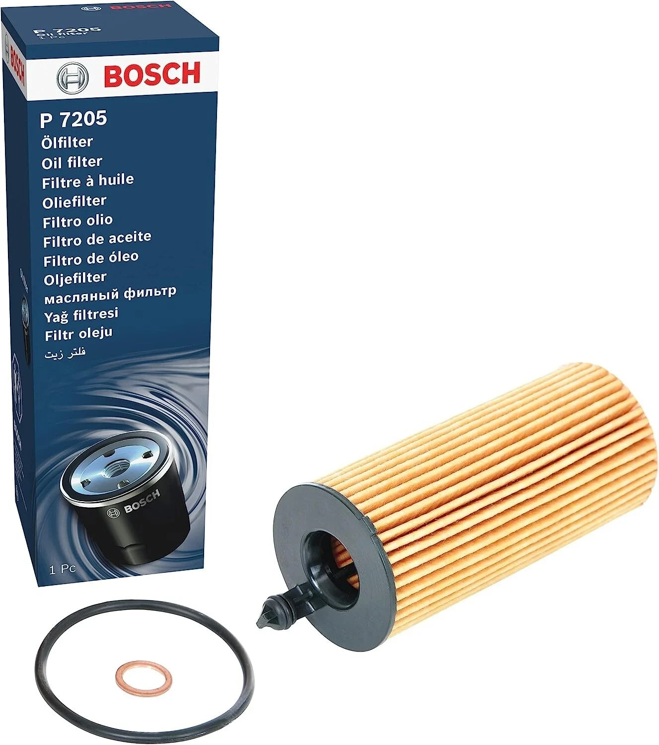 Bosch F026407205 Oil Filter For BMW 116d 118d 118i 120d 120i 125d 125i 218d