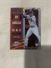 2018 Panini Chronicles Contenders Optic Ruby Wave /199 Miguel Andujar #5