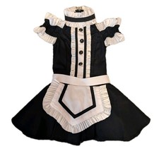 Weissman Dance Costume 10757 Black Ballet Jazz Maid Tutu Child Extra Small 2-3